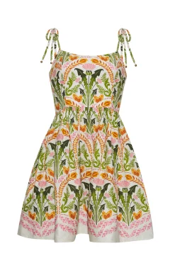 Laia Dress in Juniper Egret