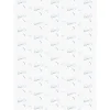 Lake Blue Bow Wrapping Paper