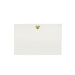 L'Amour Toujours Place Card, Set of 12 in Gold