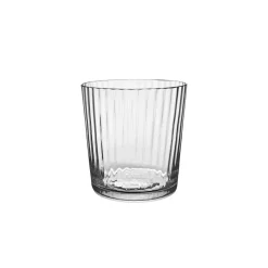 Lando Rocks Glass, Pleat Set of 2