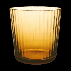Lando Rocks Glass, Pleat Set of 2