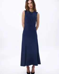 Laney Dress in Midnight
