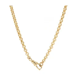 Large Belcher Chain with Dog Clip Clasp