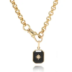 Large Belcher Chain with Dog Clip Clasp