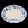 Large Blue Platter