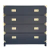 Large Carlyle Campaign Dresser in Navy
