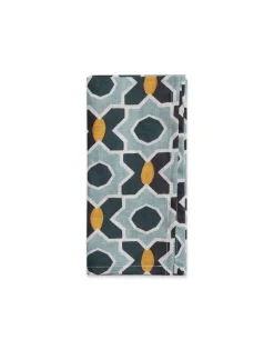 Large Napkins in Plaza Small Light Blue, Set of 2
