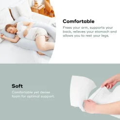 Large Wraparound Pregnancy Breastfeeding Pillow B.LOVE XXL