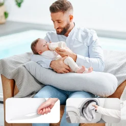 Large Wraparound Pregnancy Breastfeeding Pillow B.LOVE XXL