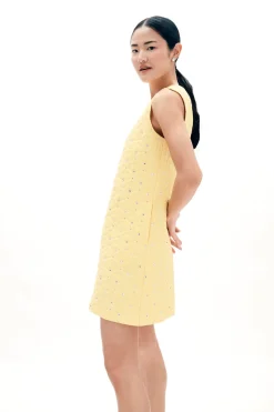 Laurel Dress in Crystal Cloque