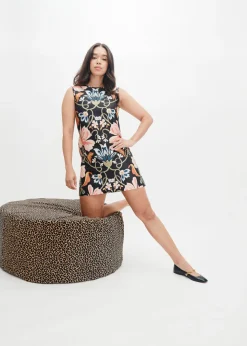 Laurel Dress in Floral Vines