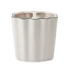 Le Marais Toothbrush Holder in White with Black Trim