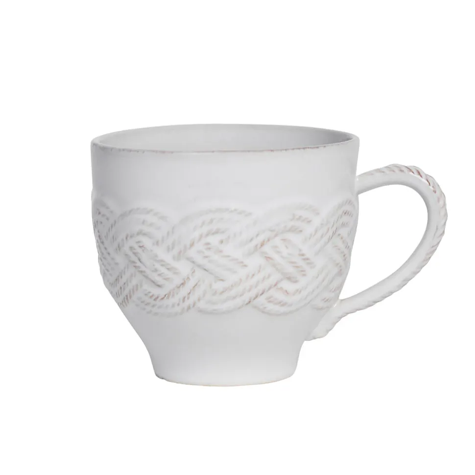 Le Panier Mystic Knot Mug in Whitewash