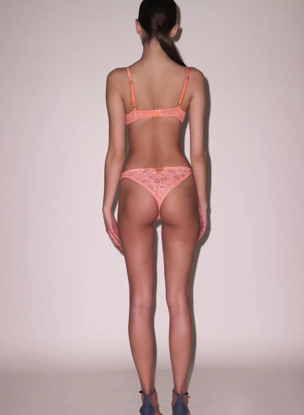 Le Stretch Lace Cheeky