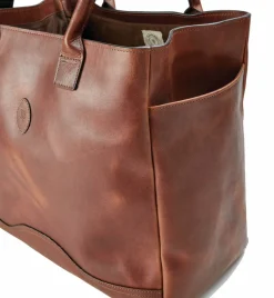 Leather Carryall Bag