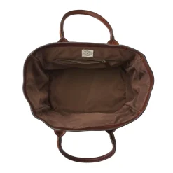 Leather Carryall Bag
