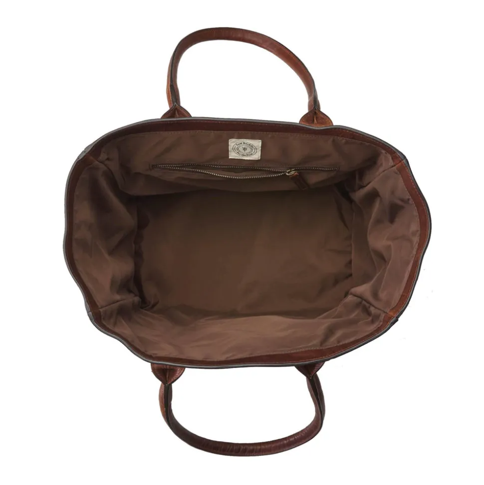 Leather Carryall Bag