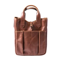 Leather Whiskey Tote