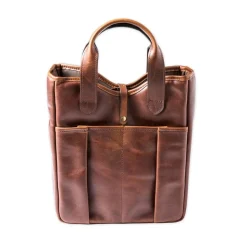 Leather Whiskey Tote