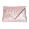 Lee Pouchet Large in Cherry Blossom Crushed Velvet