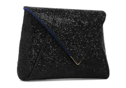 Lee Pouchet Small in Lava Swarovski Rock Crystal