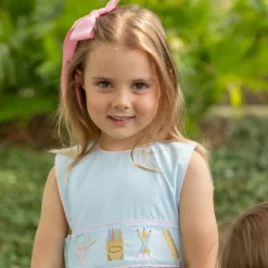 Leila Dress With Back to School Embroidery