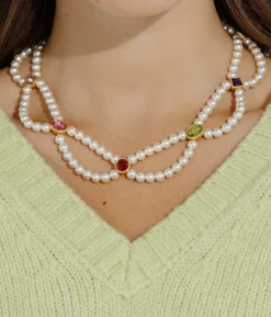 Lenora Pearl Necklace