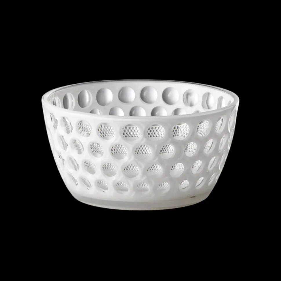 Lente Acrylic Snack & Cereal Bowl