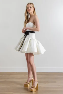 Leoni Dress in Ivory