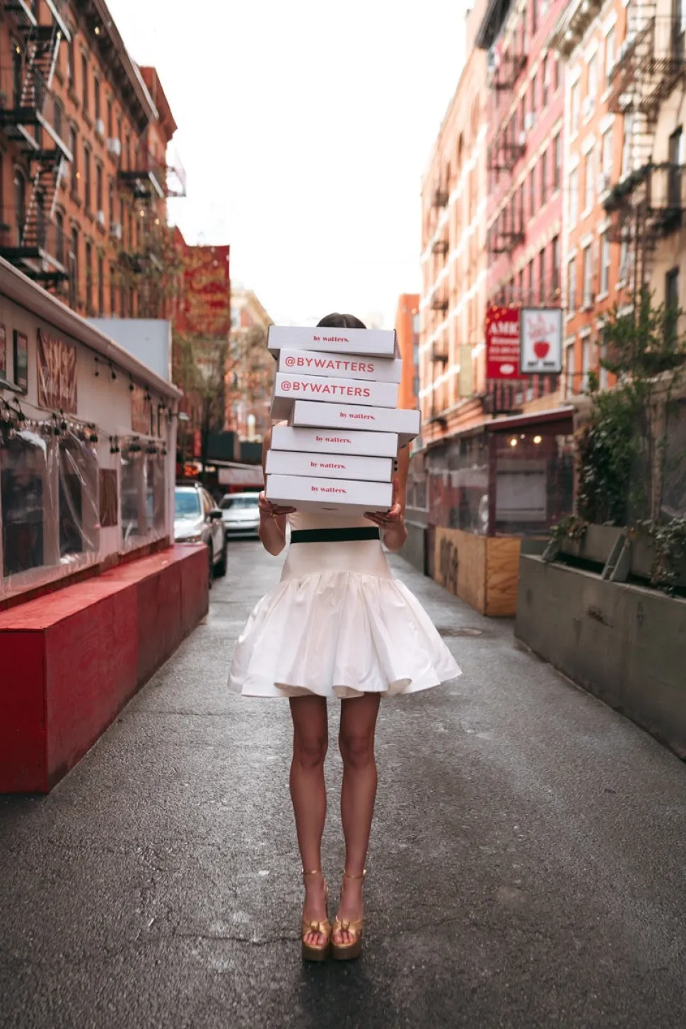 Leoni Dress in Ivory