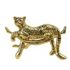 Leopard Napkin Rings, Set of 4