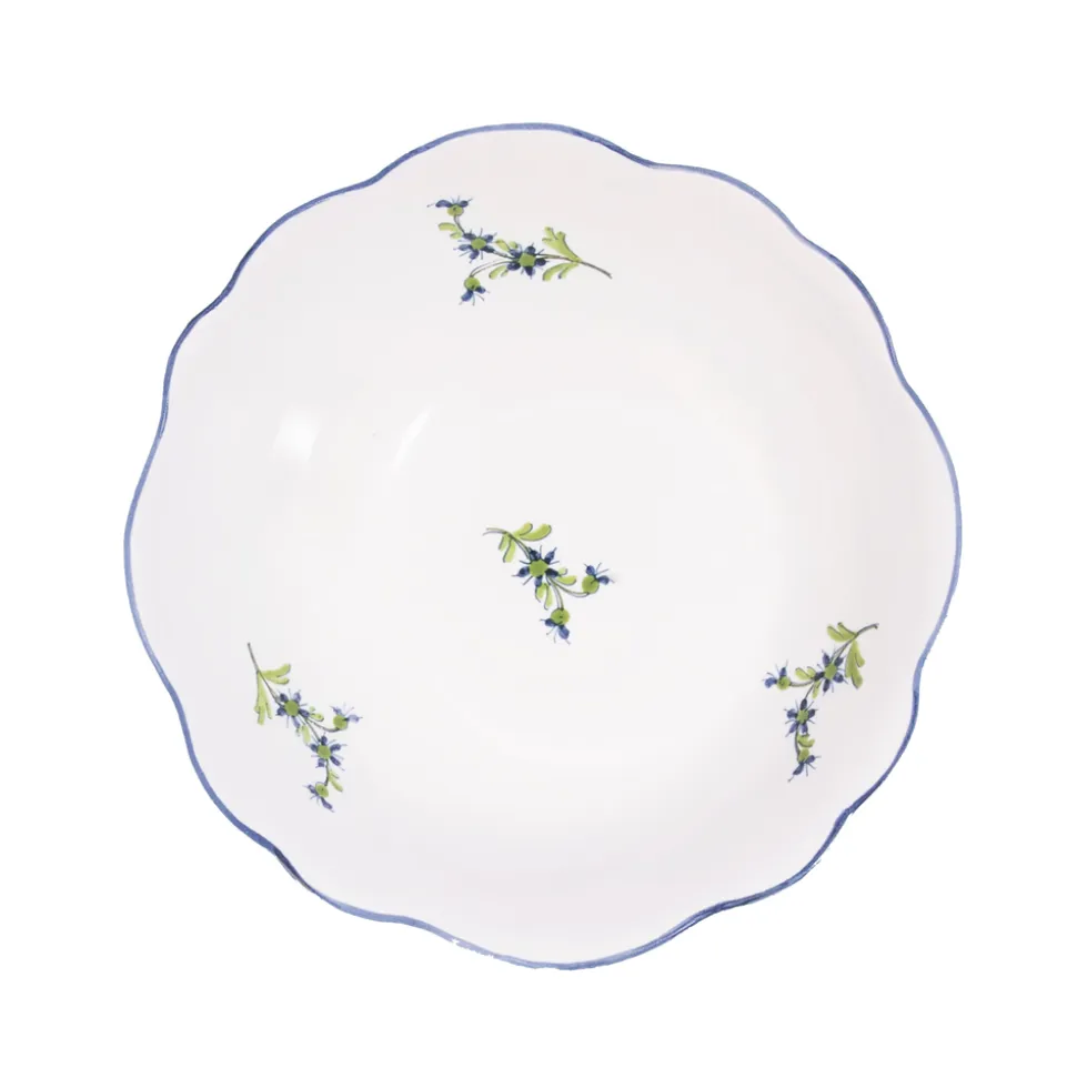 Les Bleuets Bowl, Bleu Egyptien et Vert