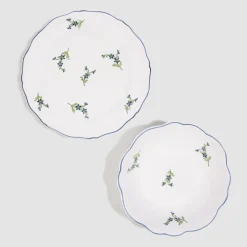 Les Bleuets Bowl, Bleu Egyptien et Vert