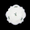 Les Bleuets Drageoir Petite Plate, Bleu Égyptien et Vert