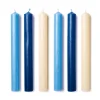 Les Dinner Candles in Blue