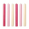 Les Dinner Candles in Pink