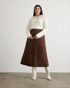 Lexia Embellished Sweater in Cream