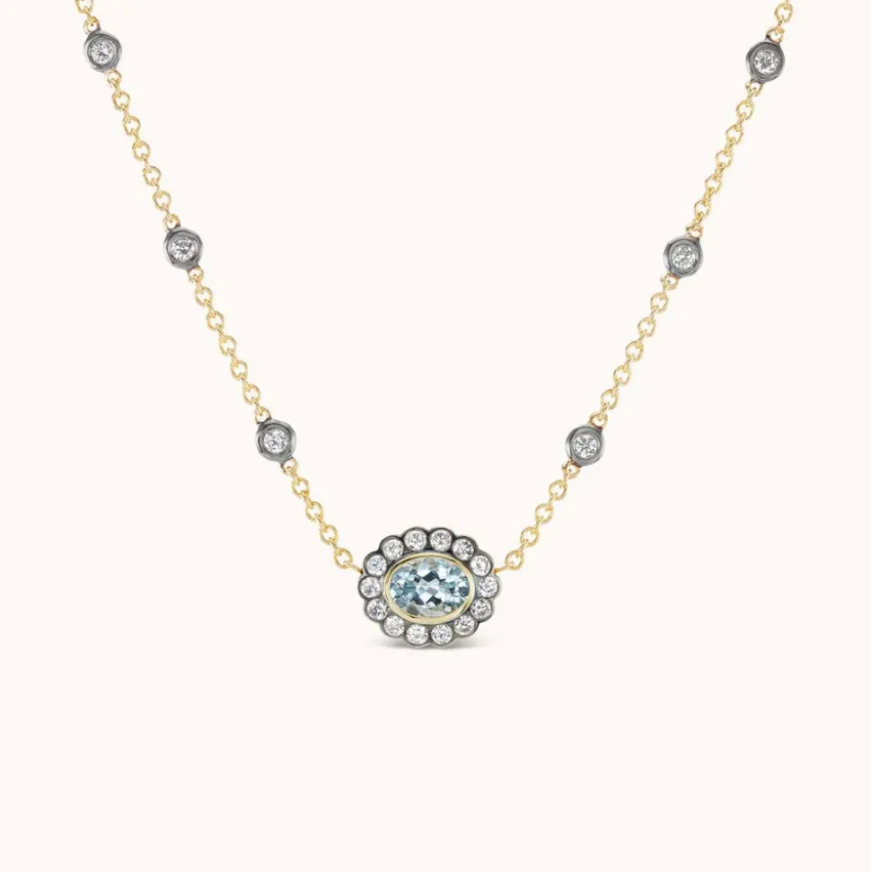 Lexie Choker in Aquamarine