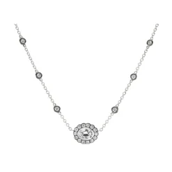Lexie Choker in White Topaz