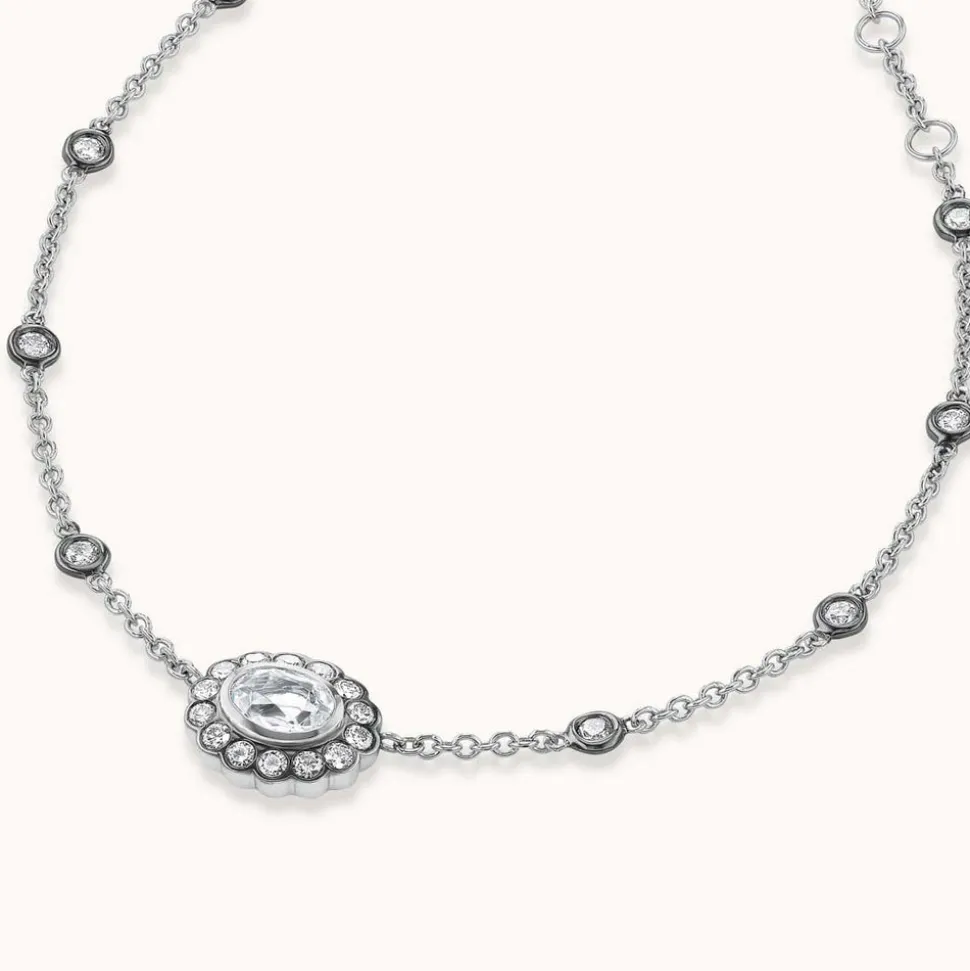 Lexie Choker in White Topaz