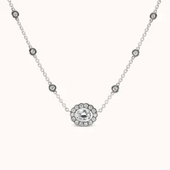 Lexie Choker in White Topaz