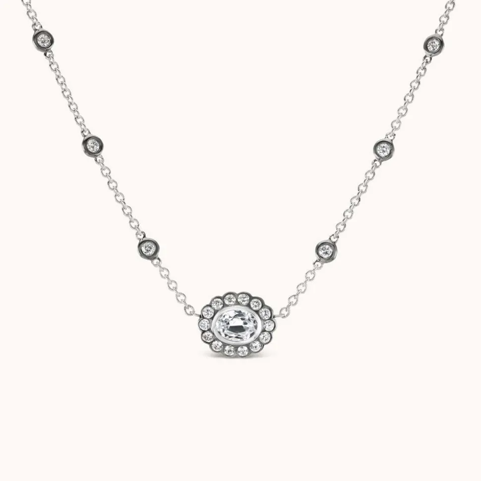 Lexie Choker in White Topaz