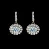 Lexie Earrings in Aquamarine