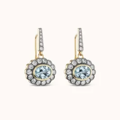 Lexie Earrings in Aquamarine