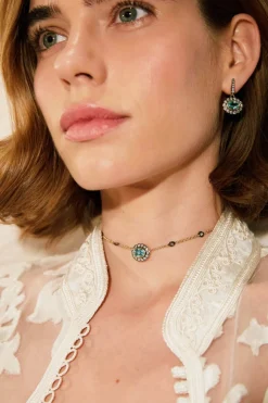 Lexie Earrings in Aquamarine