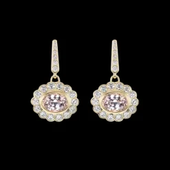 Lexie Earrings in Morganite