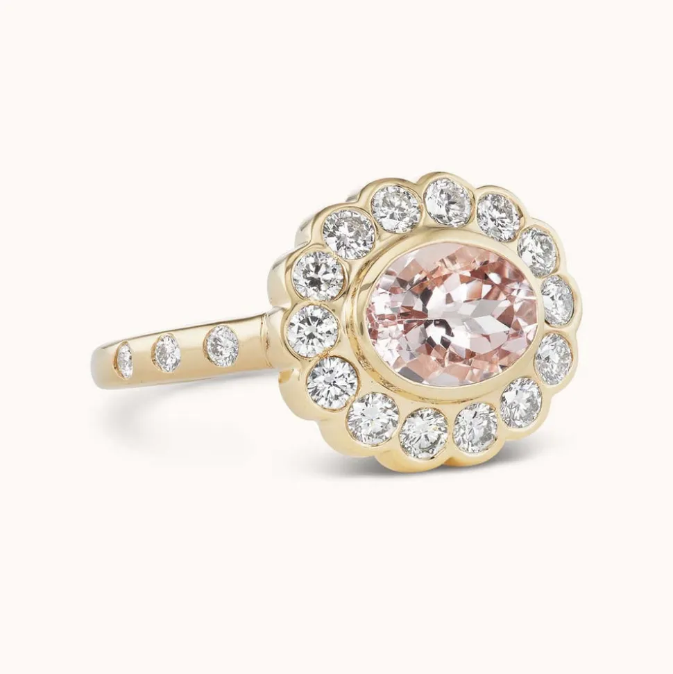 Lexie Ring in Morganite