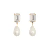 Liana Earrings in Diamond