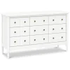Liberty 9-Drawer Assembled Dresser in Warm White