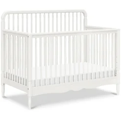 Liberty 4-in-1 Convertible Spindle Crib in Warm White